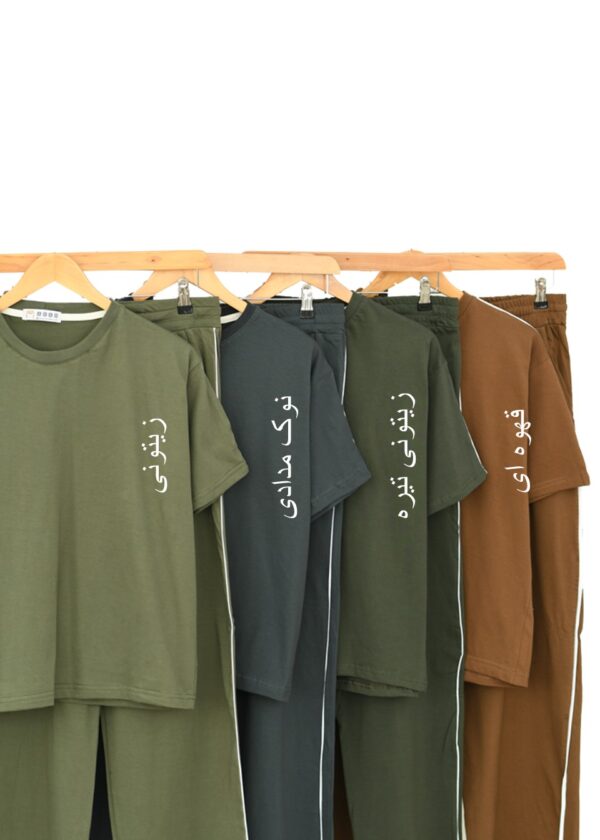 ست راحتی تیشرت و شلوار - Image 3