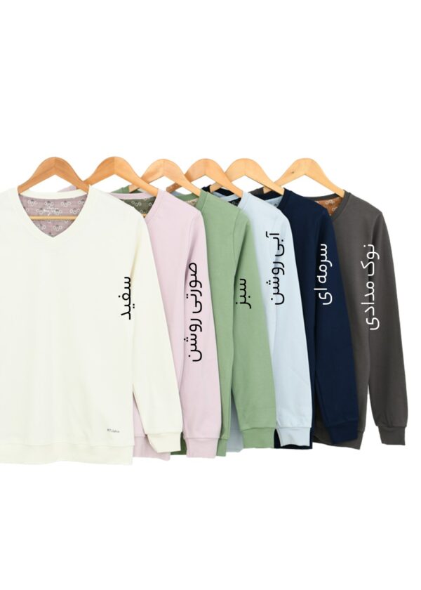 بلوز یقه هفت زنانه - Image 2