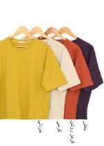 تیشرت بیسیک قواره آزاد - Image 3