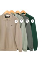 پلیور کبریتی یقه دار مردانه - Image 3