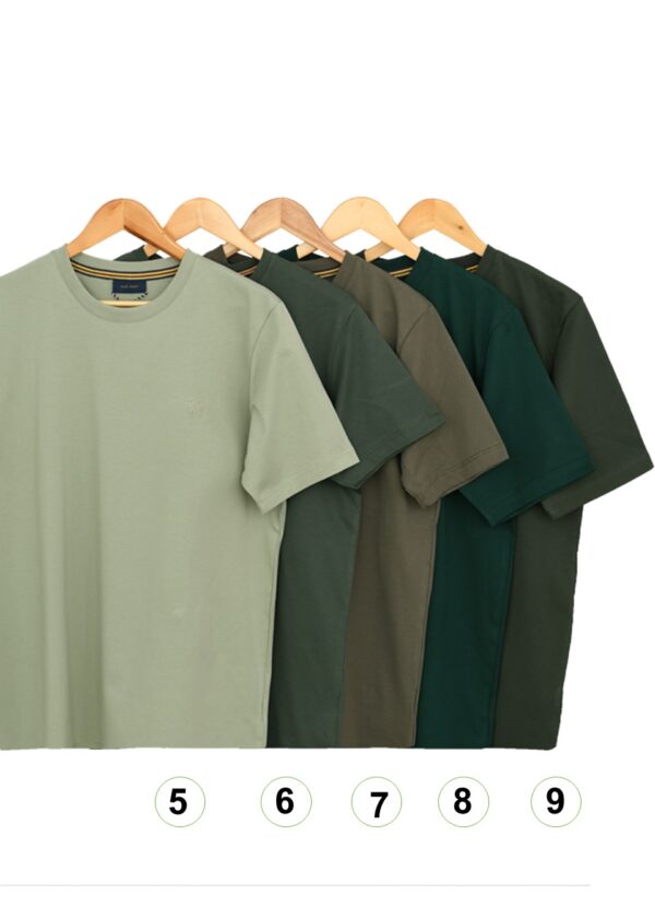 Slide2 تیشرت آستین کوتاه بیسیک کانی راش - Image 3