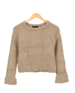 بافت کراپ آستین پاکتی