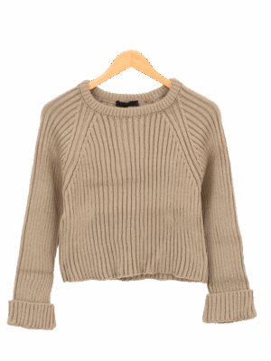 بافت کراپ آستین پاکتی