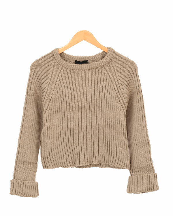 بافت-1414-(7) بافت کراپ آستین پاکتی - Image 1