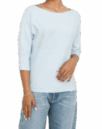 بافت یقه قایقی - Image 6