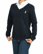 بلوز کبریتی یقه دار خرگوش - Image 3