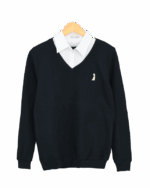 بلوز کبریتی یقه دار خرگوش