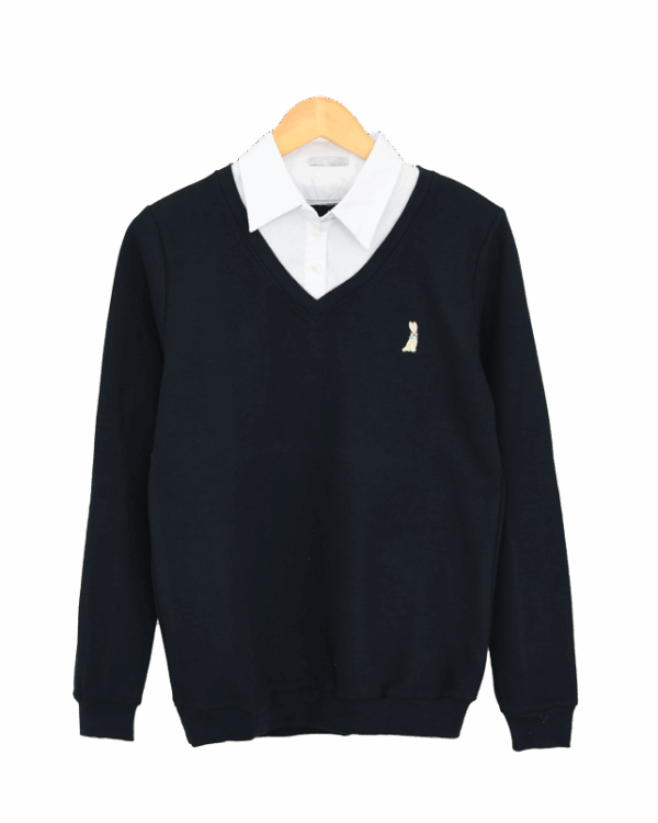 بلوز کبریتی یقه دار خرگوش - Image 1