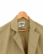 کراپ ترنچ کت زارا - Image 2