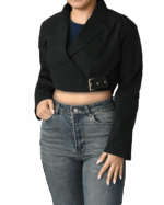 کراپ ترنچ کت زارا - Image 7