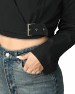 کراپ ترنچ کت زارا - Image 4