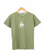 تیشرت زنانه طرح کافی