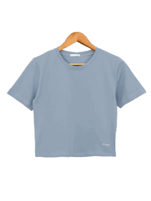 کراپ تیشرت ساده