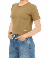 کراپ تیشرت ساده - Image 5