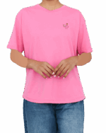 تیشرت آستین پاکتی گلدوزی - Image 3