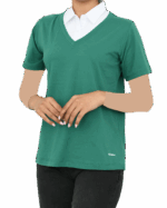 تیشرت یقه دار زنانه - Image 3