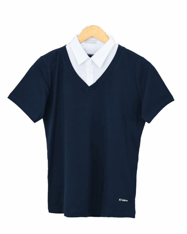 تیشرت یقه دار زنانه - Image 1