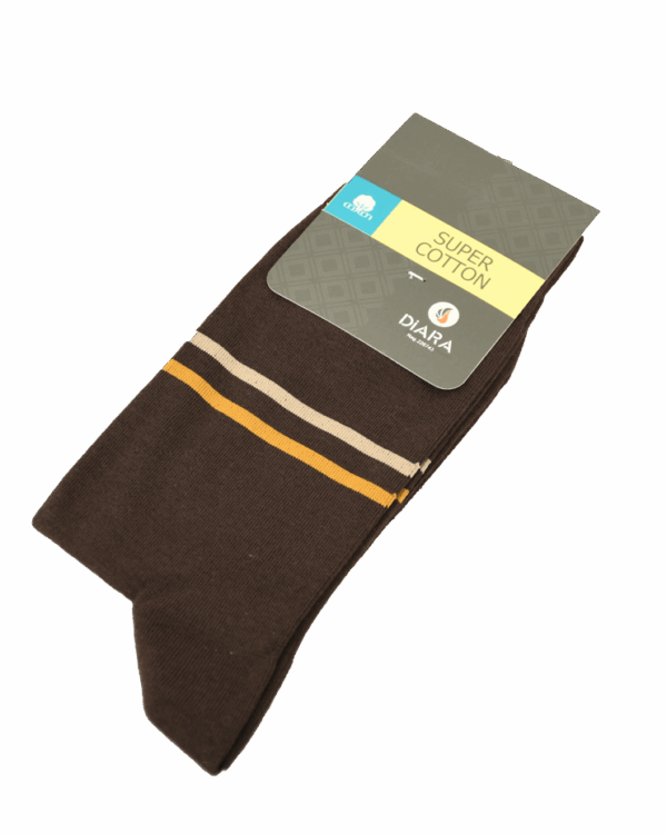 جوراب-1-(3) جوراب دو خط مردانه - Image 1