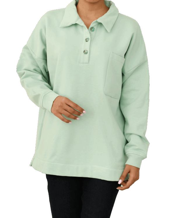 پلیور یقه دار - Image 6