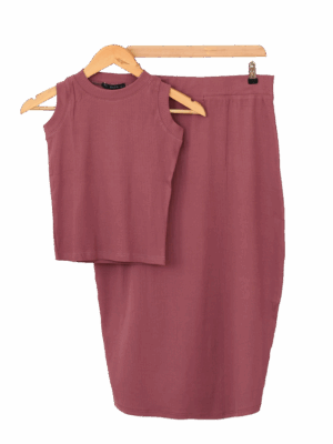 ست تاپ و دامن میدی