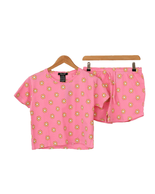 ست-تیشرت-شورتک-فانتزی--(1) ست راحتی تیشرت و شلوارک - Image 1