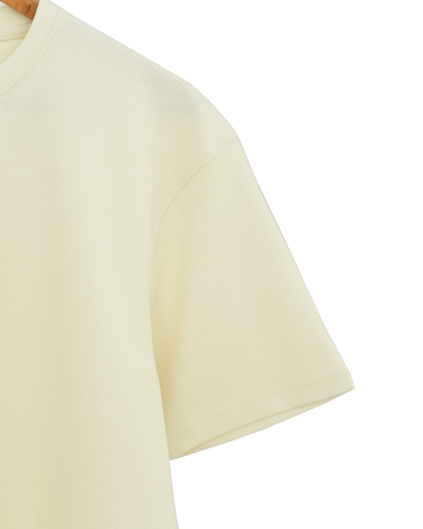 ست-مردانه--(6) ست تیشرت و شلوارک بیسکوئیتی مردانه - Image 3