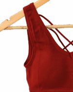 ست نیم تنه و شورتک ورزشی پشت بندی - Image 4