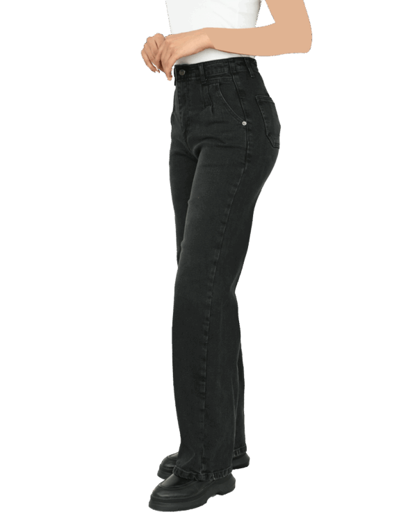 شلوار جین ذغالی ریچ - Image 5