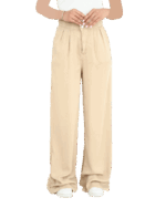 شلوار نیم بگ پشت کش سیلک - Image 6