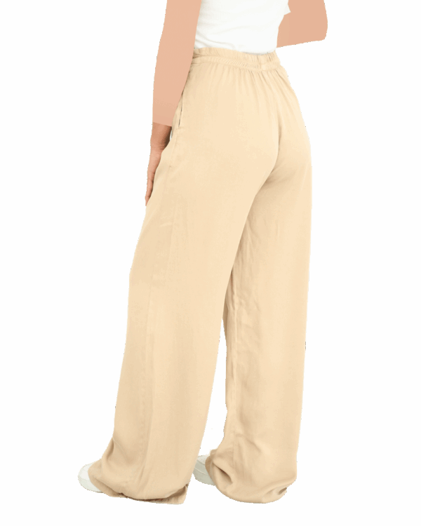 شلوار-سیلک-کمر-دکمه-دار-پونزا--(11) شلوار نیم بگ پشت کش سیلک - Image 7