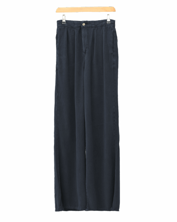 شلوار-سیلک-کمر-دکمه-دار-پونزا--(3) شلوار نیم بگ پشت کش سیلک - Image 1