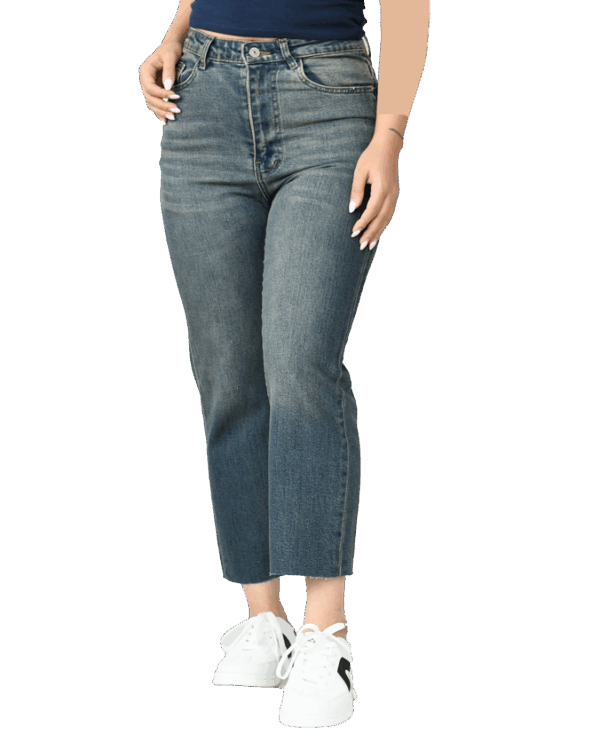 شلوار جین واید پایین کات - Image 5