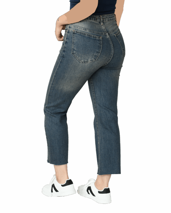 شلوار جین واید پایین کات - Image 6