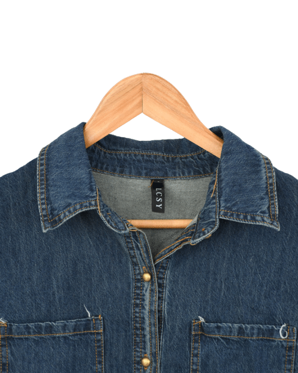 شومیز-جین-(9) شومیز جین دوجیب - Image 2