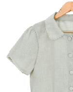 شومیز یقه دار عروسکی - Image 4