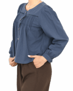 شومیز جلو دکمه - Image 5