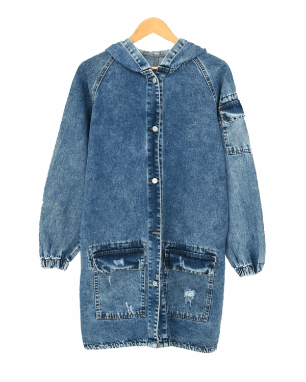 کت-جین-کلاه-دار--(3) بارونی کلاه دار جین - Image 1