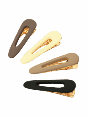 گیره مو شمعی مات