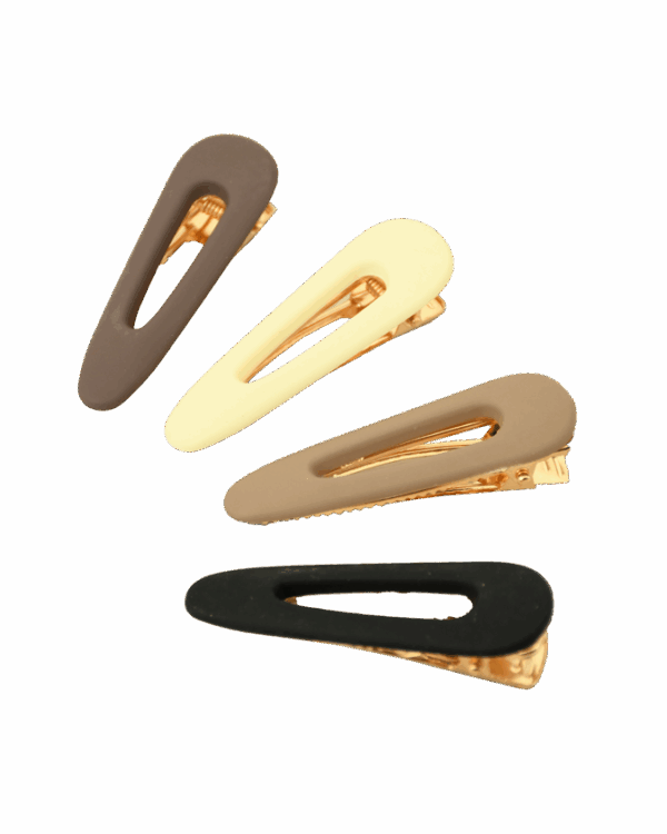 گیره مو شمعی مات - Image 1