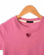 تیشرت کراپ قلب - Image 3