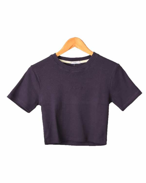 تیشرت کراپ گلدوزی - Image 1