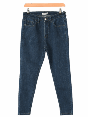 شلوار جین جذب سرمه ای