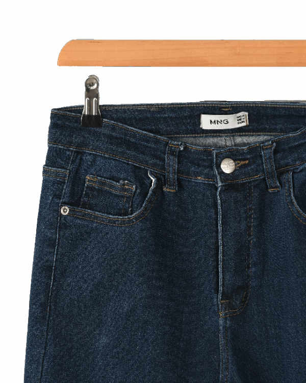 شلوار جین جذب سرمه ای - Image 2