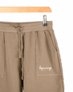 شلوار زنانه بیسکوئیتی جیب دار - Image 3