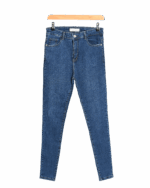 شلوار جین اسکینی آبی تیره