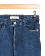 شلوار جین اسکینی آبی تیره - Image 2