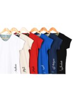 تیشرت یقه هفت رنگی - Image 2