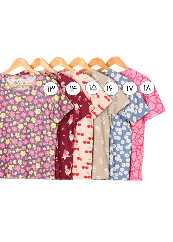 تیشرت کبریتی طرح دار اچ اند ام - Image 4