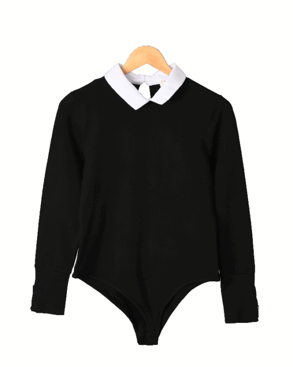 بادی-یقه-دار-سر-استین-دکمه--(2) بادی یقه دار سرآستین دکمه - Image 1