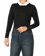 بادی یقه دار سرآستین دکمه - Image 8